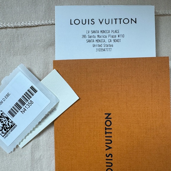 LOUIS VUITTON NEVERFULL MM Cherry Damier Ebene - Picture 14 of 14